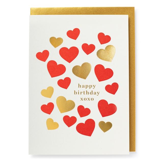 Archivist Cards Card - Happy Birthday XOXO