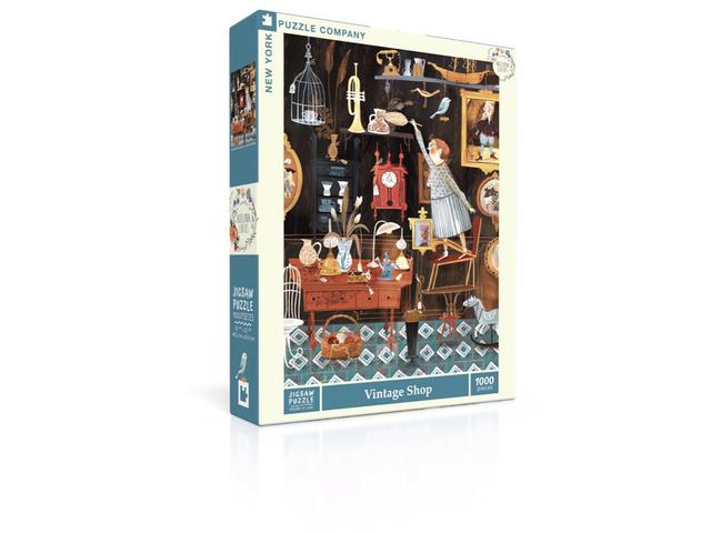 New York Puzzle Company Puzzel Vintage Shop - 1000 stukjes