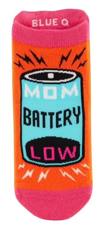 Blue Q Sneakersokken L/XL - Mom Battery