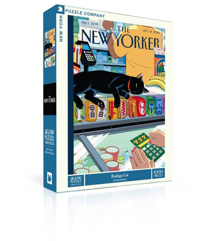 New York Puzzle Company Puzzel Bodega Cat - 1000 stukjes