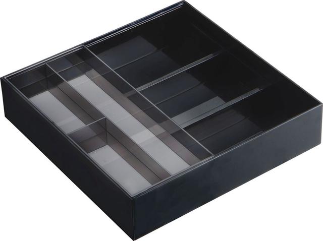 Yamazaki Tower Lade organizer uitschuifbaar - Zwart