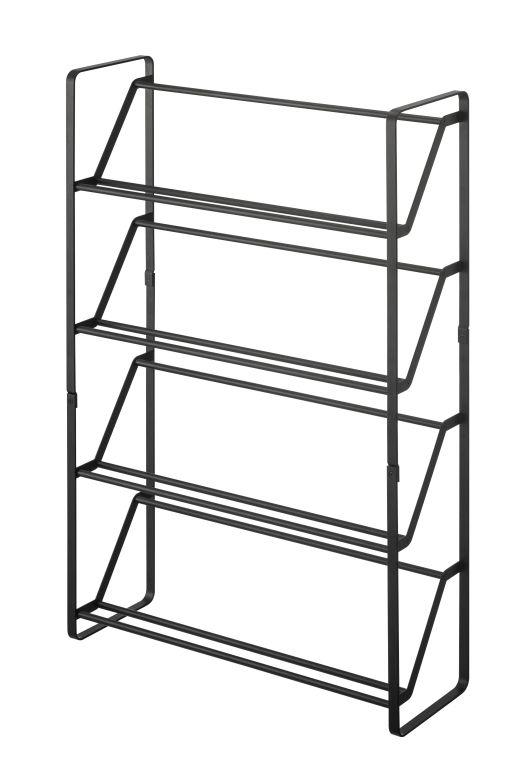 Yamazaki Frame Schoenenrek 4-laags - Zwart