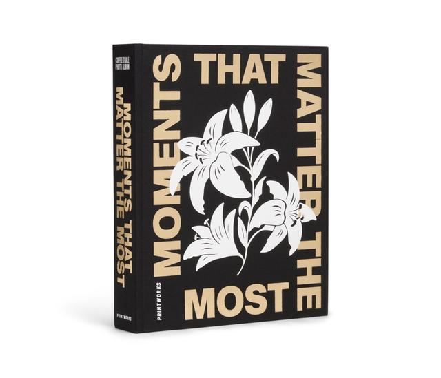 Printworks Photo Album - Moments that Matters the Most - Black