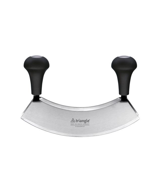 Triangle Wiegemes met dubbel lemmet gehard - L 230mm - in doos