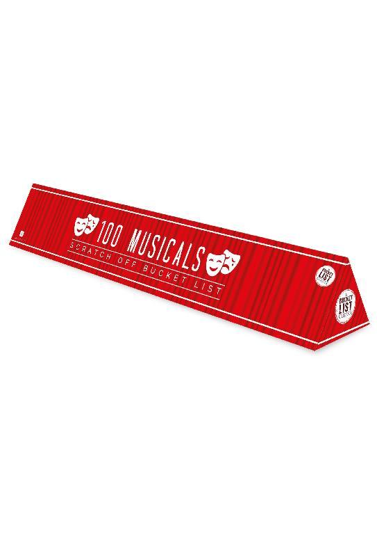 Gift Republic Krasposter - 100 Musicals