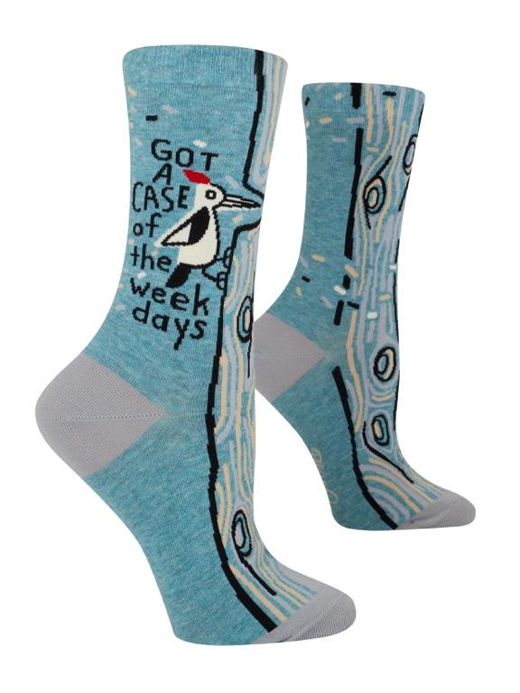 Blue Q Women Socks - Case Of The Weekdays