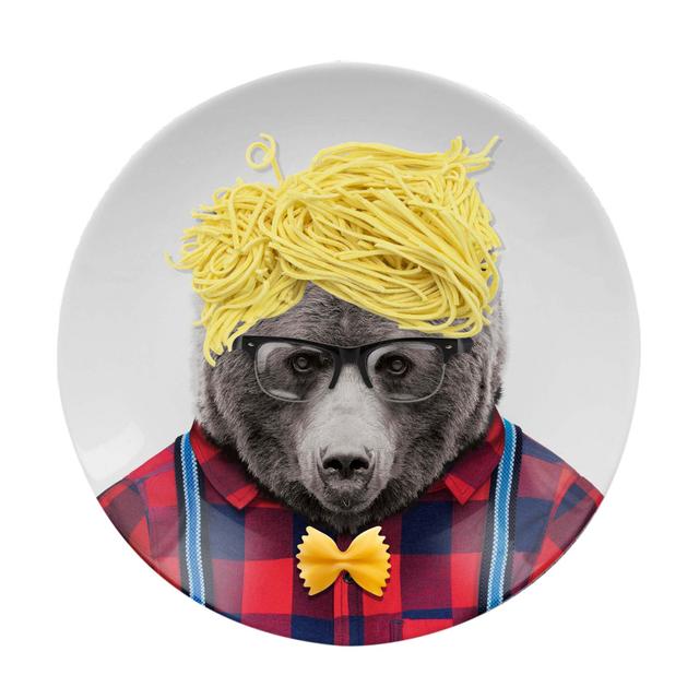 Mustard Bord - Wild Dining Bear