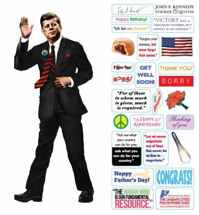UPG Wenskaart - John F Kennedy