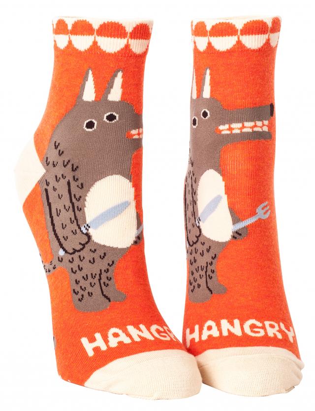 Blue Q Ankle Socks - Hangry Ankle Sock