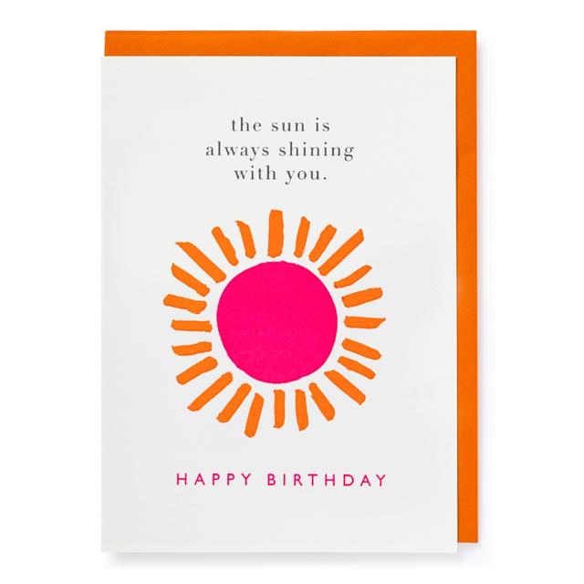 Archivist Cards Wenskaart - Birthday Sunshine