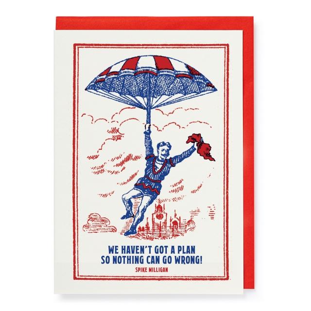 Archivist Cards Wenskaart - Parachute