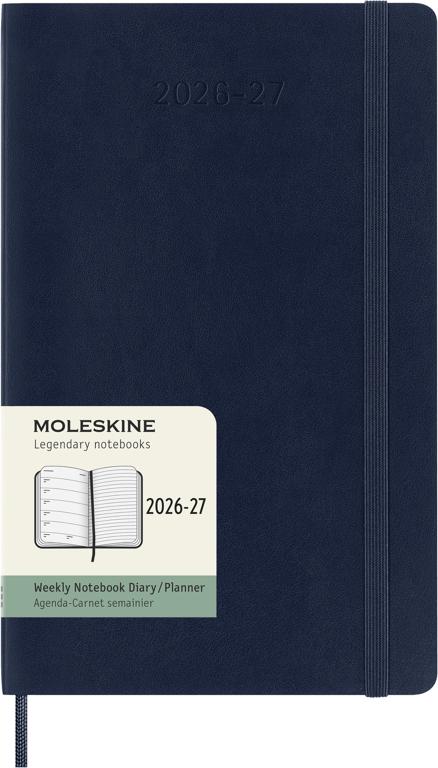 Moleskine Classic Weekagenda Large 18 maanden - Softcover - Sapphire Blue