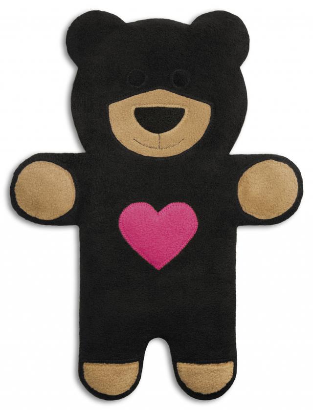 Leschi Warming pillow Teddy the bear - midnight/with heart