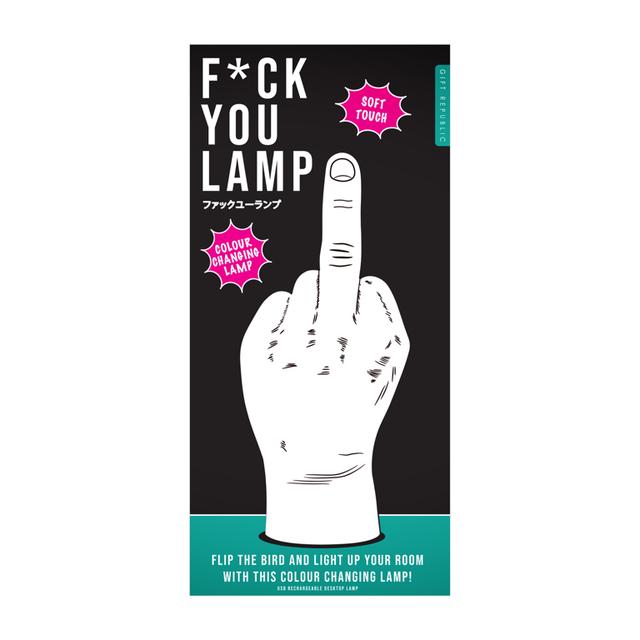 Gift Republic Lamp - F*ck You