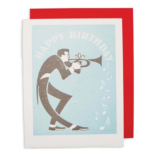 Archivist Cards Card - Hb Trumpet Player
