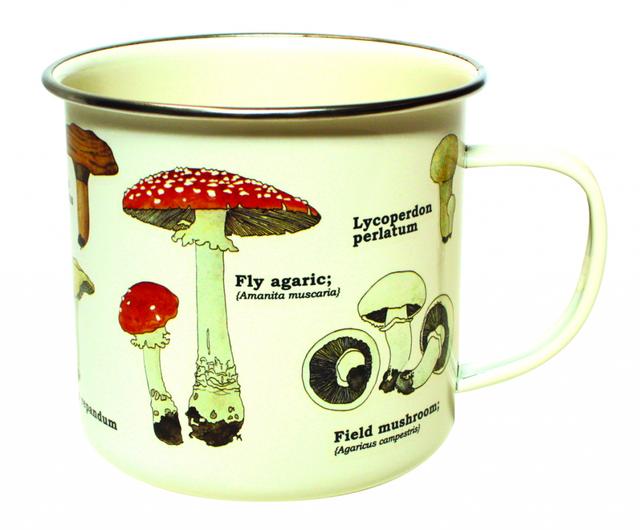 Gift Republic Mushrooms - Enamel Mug