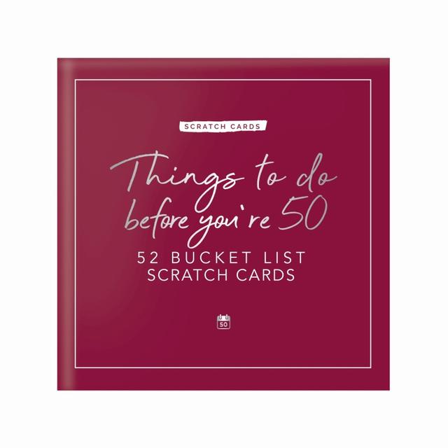 Gift Republic Kraskaarten - Things to do before you're 50