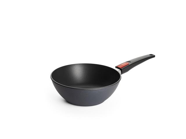 WOLL Diamond Lite Wok inductie met vaste greep - Ø340mm - H 110mm - Zwart