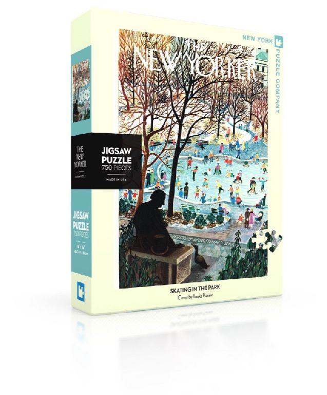 New York Puzzle Company Puzzel Skating in the Park - 750 stukjes