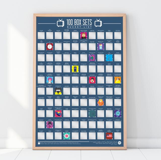 Gift Republic Krasposter - 100 TV Box Sets