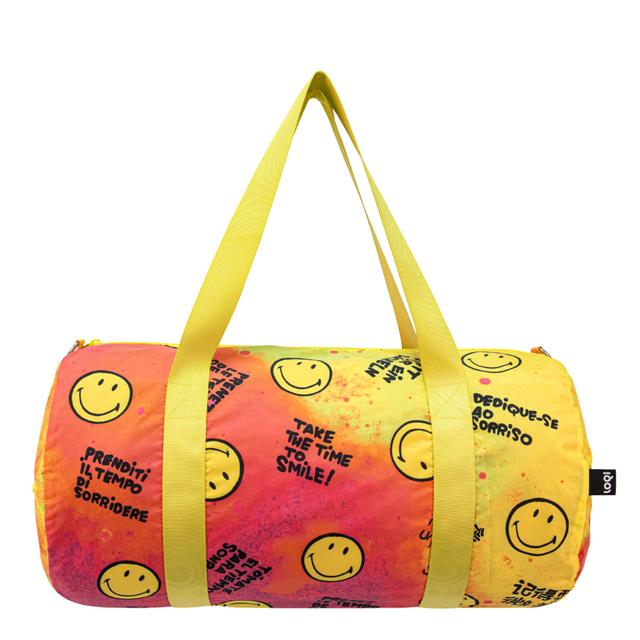 LOQI Weekender Large - Time to Smile gerecycled