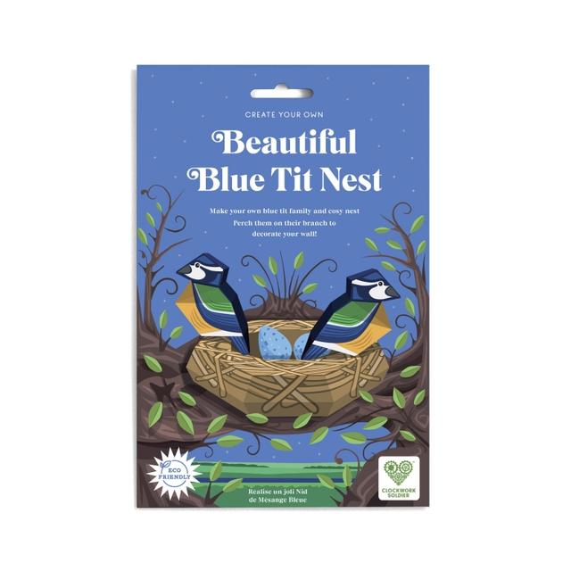 Clockwork Soldier Knutselpakket - Beautiful Blue Tit Nest
