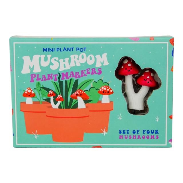 Gift Republic Plantenpot decoratie - Mushroom