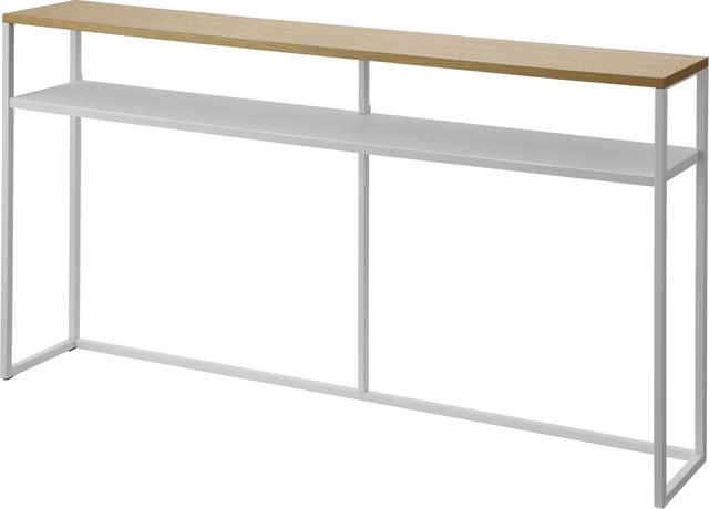 Yamazaki Tower Wandtafel breed 2-laags - Wit