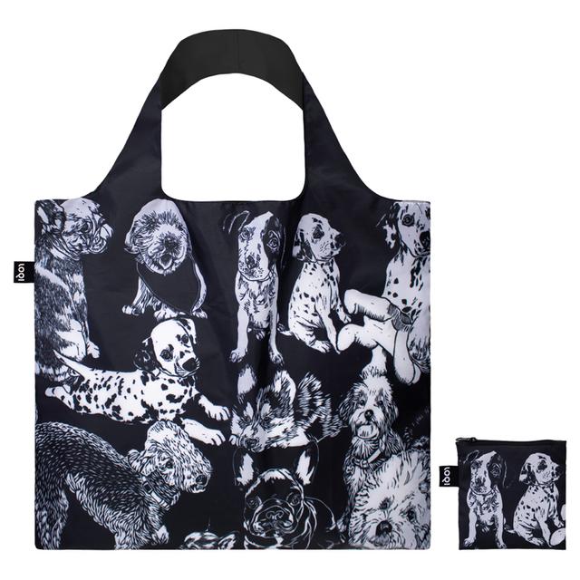 LOQI Bag Large - Dogs gerecycled