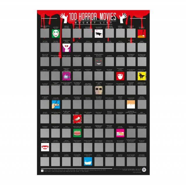 Gift Republic Krasposter - 100 Horror Movies