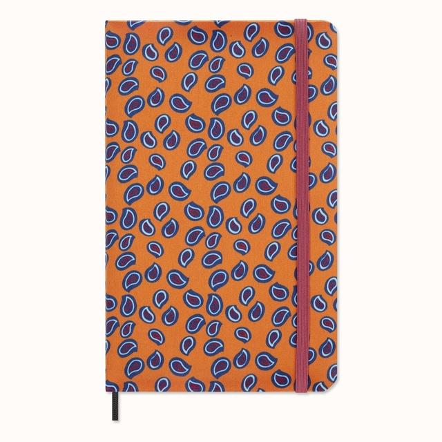 Moleskine Silk Collection Agenda Large ongedateerd - Gelinieerd - Orange (geschenkdoos)