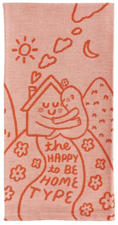 Blue Q Dish Towel - Happy To Be Home