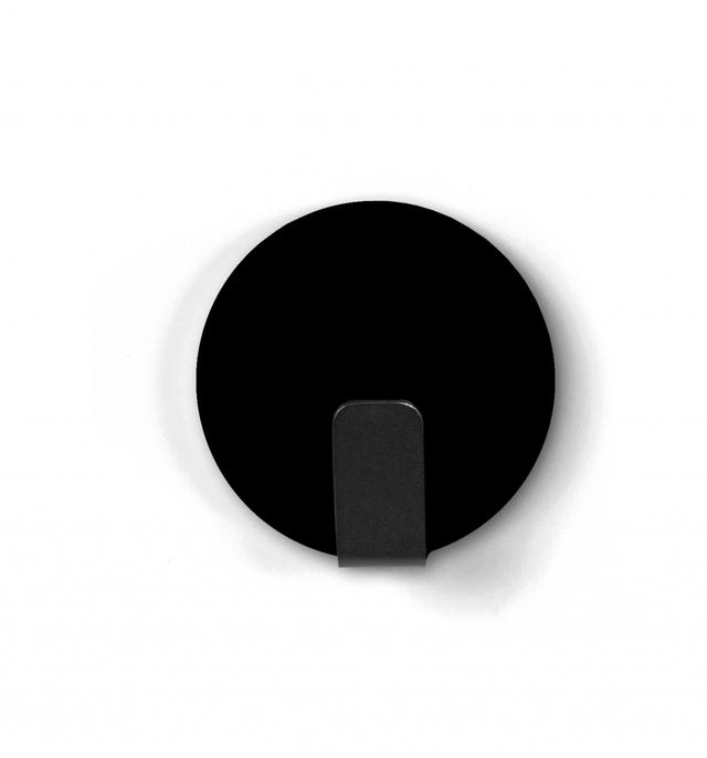 Trendform Magnetic Hook Solid - black - set of 4 pcs