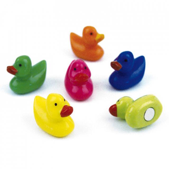 Trendform Magneten Duck - Set van 6 - Assorti