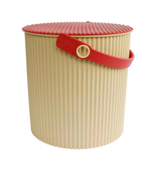 Hachiman Omnioutil Opbergemmer M - Beige/Rood