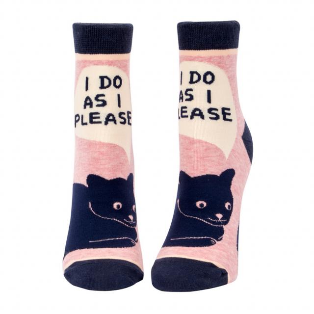 Blue Q Ankle Socks - I Do As I Please