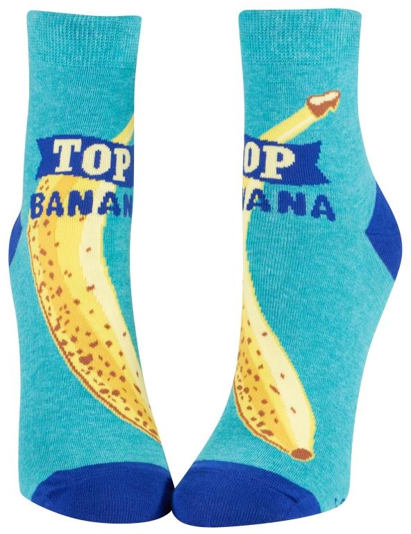 Blue Q Enkelsokken - Top Banana