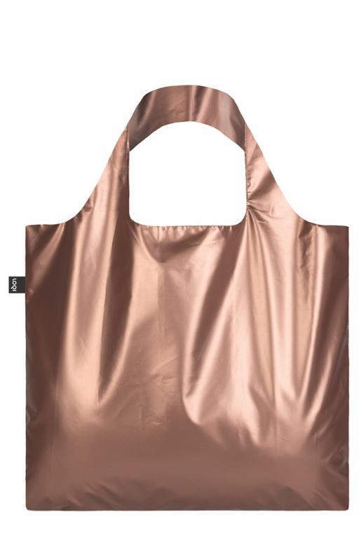 LOQI Bag Large - Rose Gold Metallic