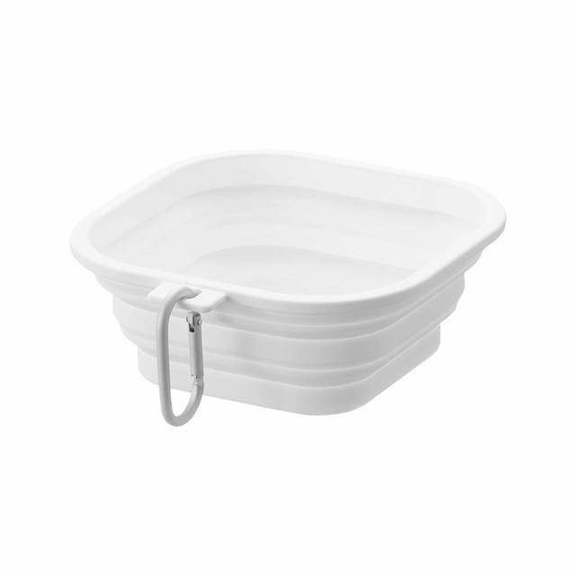 Yamazaki Tower Voerbak opvouwbaar S - Wit