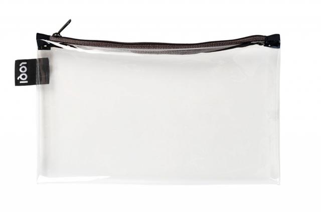 LOQI Zip Pockets - Transparent