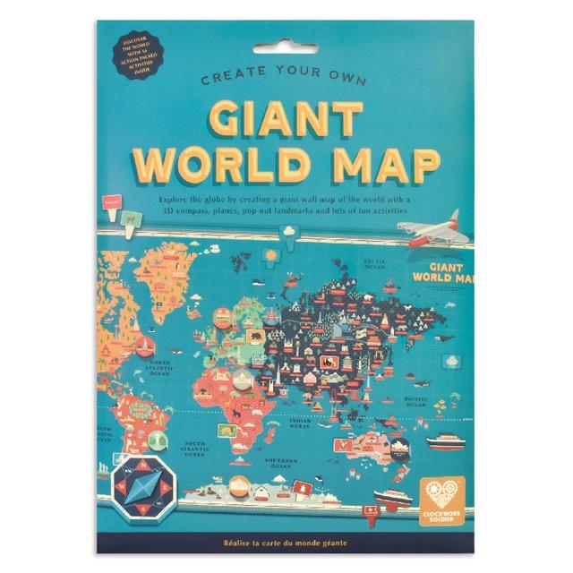 Clockwork Soldier Knutselpakket - Giant World Map