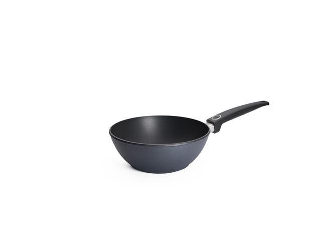 WOLL Diamond Lite Wok inductie met vaste greep - Ø240mm - H 90mm - Zwart