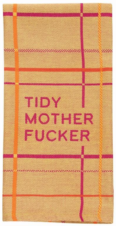 Blue Q Theedoek - Tidy Motherfucker