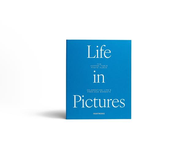 Printworks Photo Album - Life in Pictures - Blue