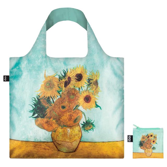 LOQI Bag Large - Vase with Sunflowers gerecycled