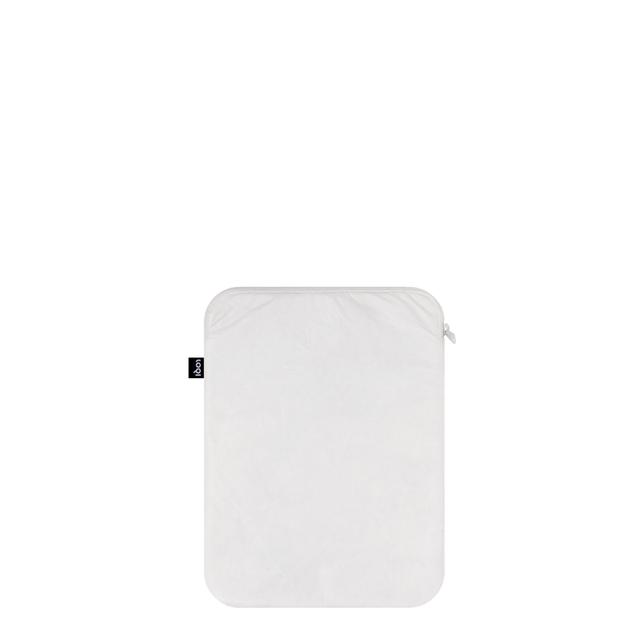 LOQI Laptop Sleeve - Tyvek White Large