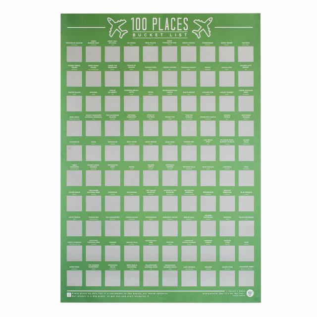 Gift Republic Krasposter - 100 Places