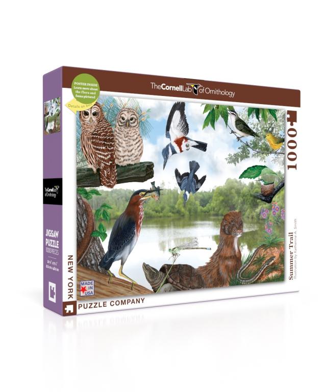 New York Puzzle Company Puzzel Summer Trail - 1000 stukjes
