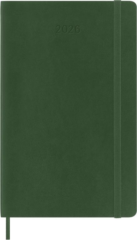 Moleskine Classic Dagagenda Large 12 maanden - Softcover - Myrtle Green