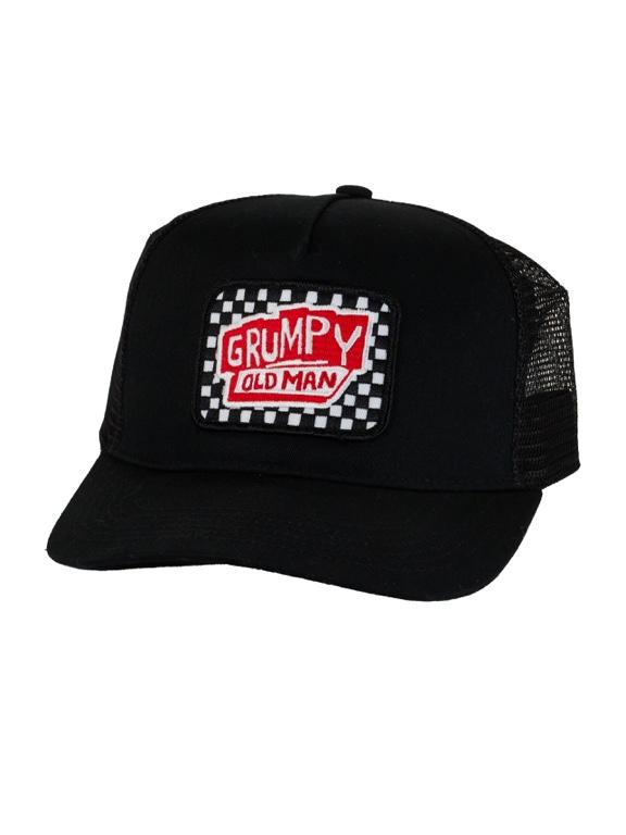Blue Q Trucker Hat - Grumpy Old Man